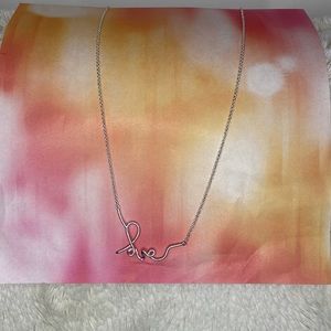 Stella & Dot Love Script Necklace